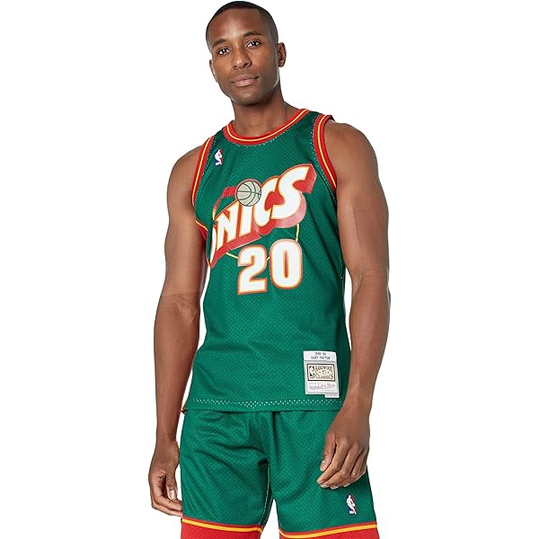 Amazon.com: Gary Payton Seattle Supersonics Green #20 Youth 8-20